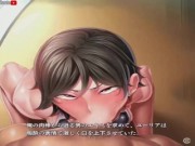 Creampie anal y mamada en la piscina - Kangoku Academia - Juego Hentai - Marco Hayabusa