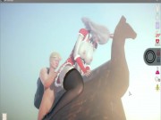 AI SYOUJYO [Juego Porno 3D] EP.19 la sirvienta cachonda juega con el burro español