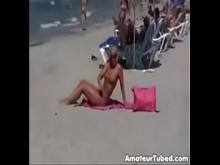alemán público playa A la mierda