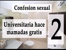 Confesión sexual Ella mamando por vicio 2. Audio español.