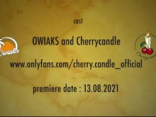 amateur doble penetración owiaks y cherrycandle