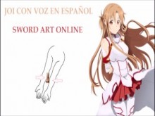 Audio-JOI hentai, Asuna de SAO. Voz en español, instrucciones de masturbación.