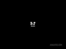 Sandra Zee DAP 3on1 para N&F Studio 0 & Percnt; coño, orina dap, anal áspero, corrida facial seca