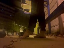 Rebeca Addams Feet Fetish Night Park