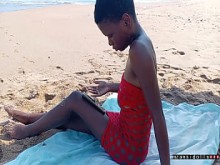 Sexo en la playafricana