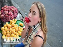 Carnedelmercado - Cristian Cipriani, Anastasia Rey, Fredau Montes - Big Ass and Tits Milf pasó por dos pollas