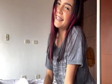 Mientras mi novio no esta aprovecho para montar la gran polla de su mejor amigo parte 1 - Allison Sweet