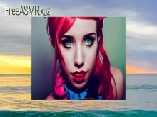 semen en nuestras caras en la playa asmr