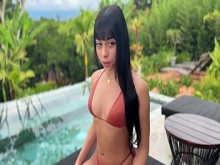 ¡Tengo sexo en público con mi vecino rico en su mansión!