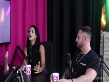 COMPILADO DE KEL ABATE, BRUNO ABATE EN BORA CAST CON BRUNA CARLOS Y MATHEUS CAETANO - MOMENTO 2 MIRA EN SHEER&sol;RED