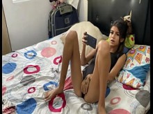 Follando por primera vez a la cachonda de mi hermanastra HISTORIA COMPLETA