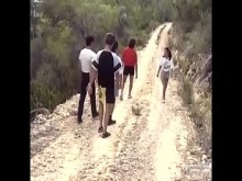 Doble anal y gangbang con Ildico