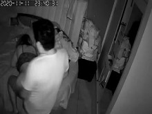 Follando de a Perrito a mi mujer en nuestra Cama Redonda