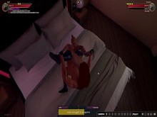 Abril VS Francine Luchadora Desnuda 3D