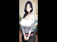 Mi novia transmitiendo el juego hentai de carrera&rsqb; Ep.2 ¡Mi novia MILF pillada haciendo PORNO en vivo!