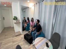 Pruebo mi nueva muñeca TENTALY junto con la puta de mi vecina