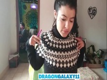 Hermanastra cachonda se folla a su hermanastro por sorpresa, cámara oculta