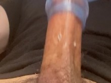 Mi hermanastra me pidió que le aplicara colágeno antes de rellenarlo.