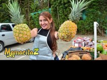 Carnedelmercado - La vendedora de frutas latina Melissa Lujan sexo duro después del trabajo