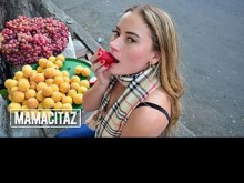Carne Del Mercado - La chica local Anastasia Rey fue recogida del trabajo y perforada duro